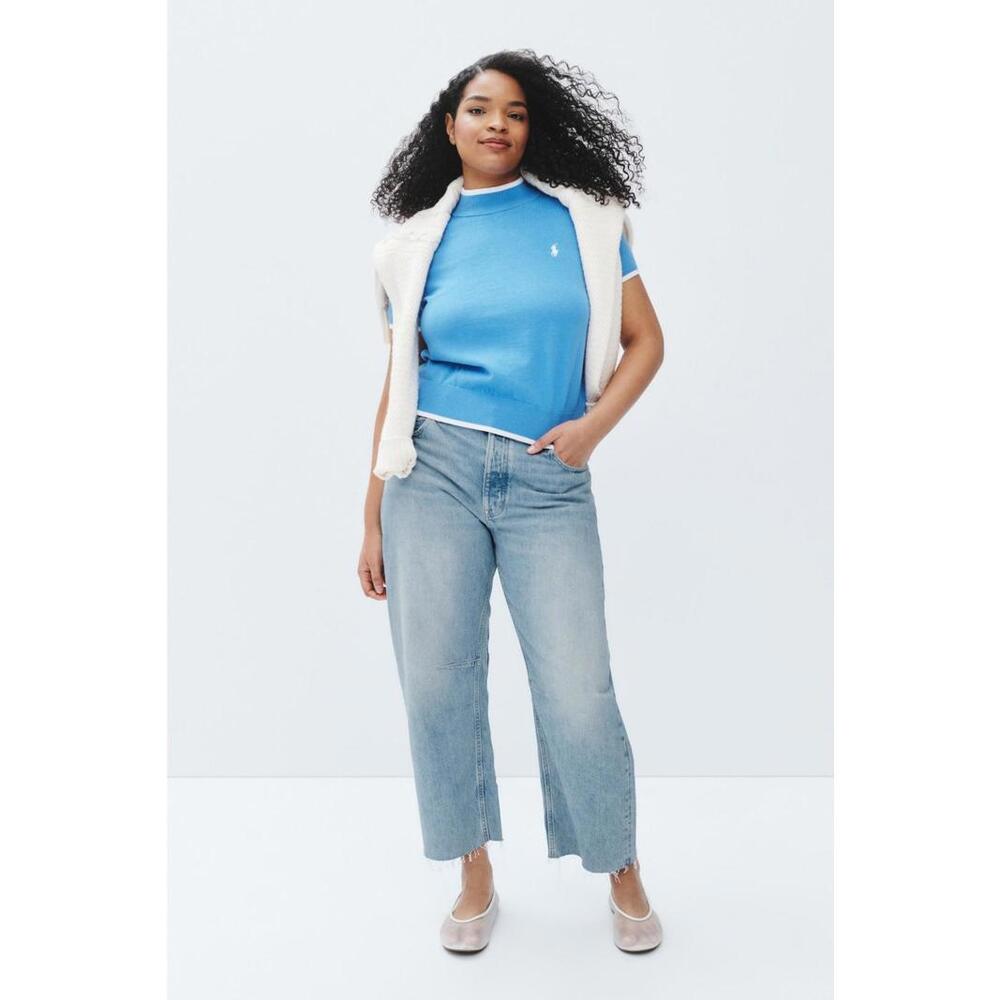 Madewell Light Wash Straight-Leg Jeans